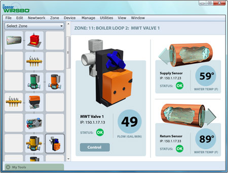 Wirsbo Web Control App - MWT